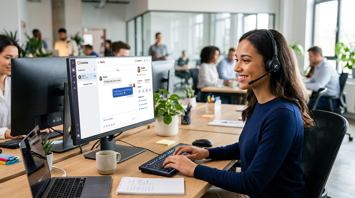 Enhance Customer Engagement and Support with LiveChat