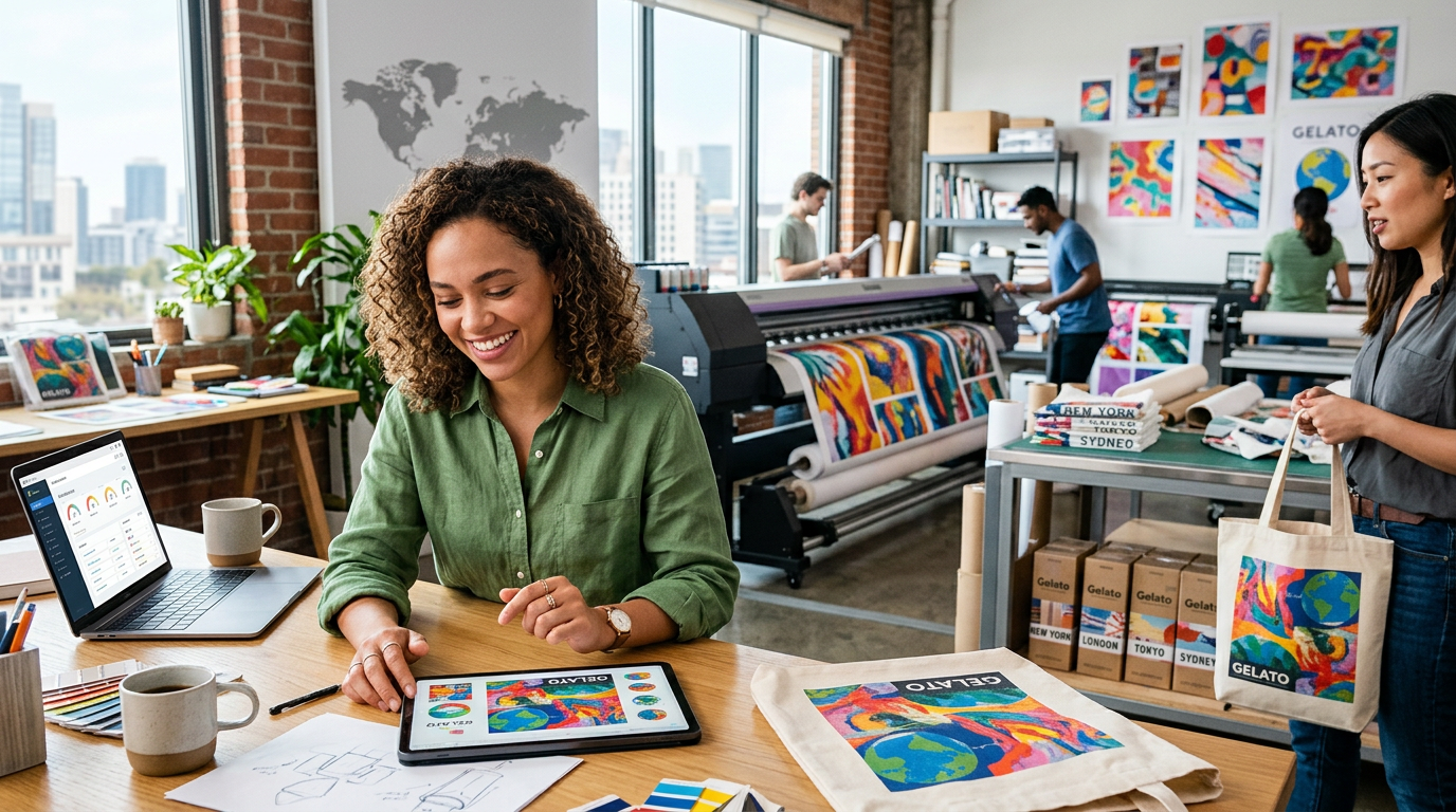 Gelato Simplifying Print-on-Demand for Global Creativity