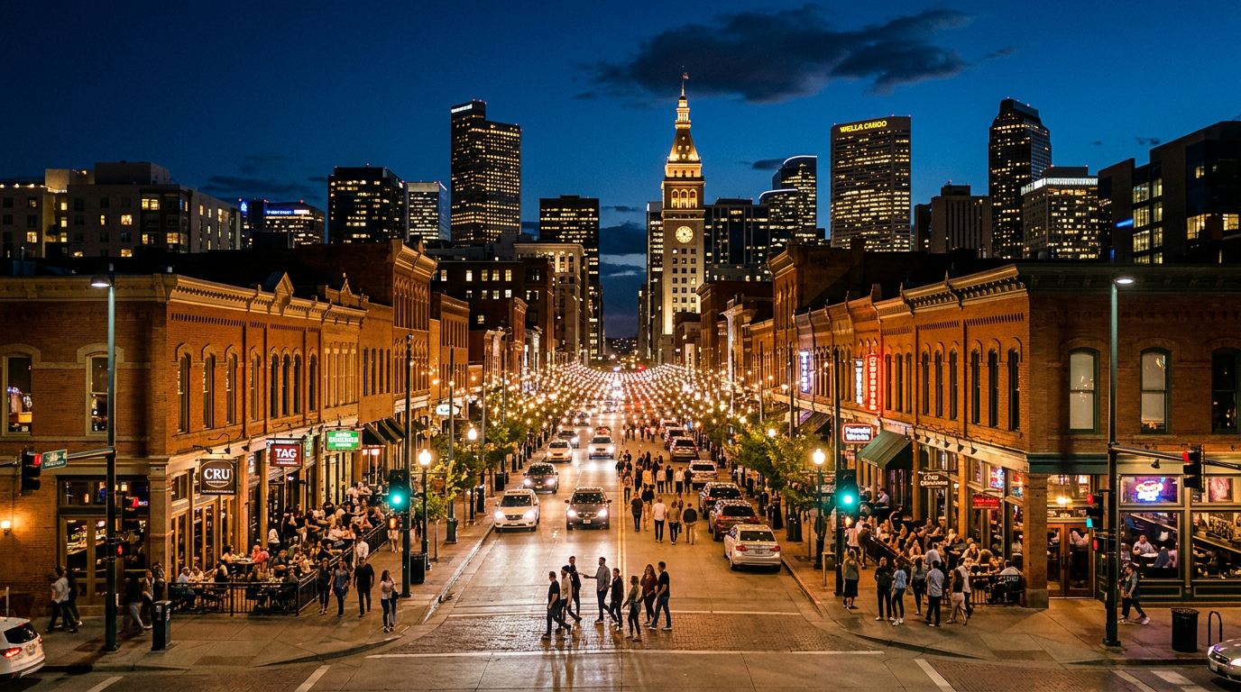 Denver Colorado Skyline